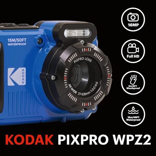 Rugged Waterproof Digital Camera, KODAK
