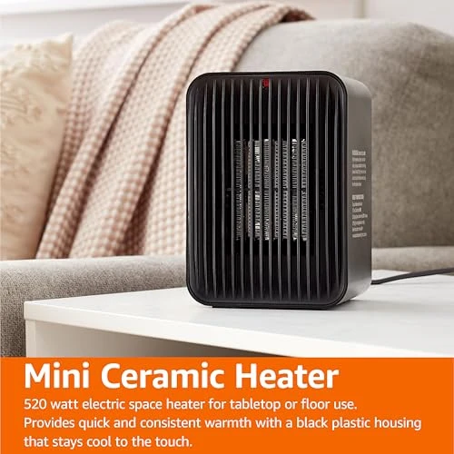 Ceramic Space Heater, Amazon Basics