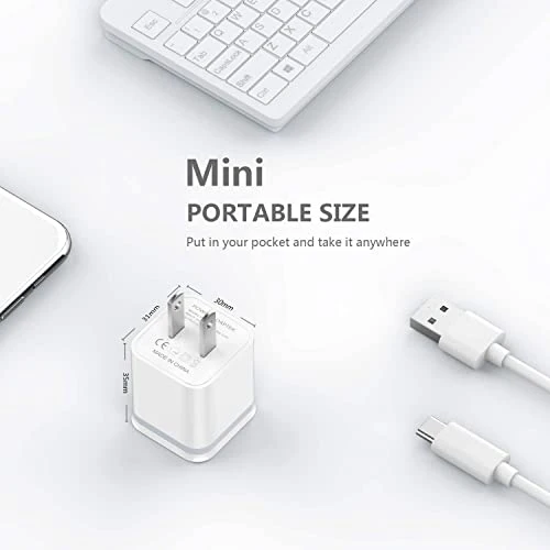 Dual Port USB Wall Charger 3-Pack — Power Bank, LUOATIP