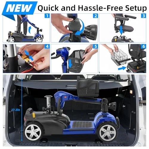 Mobility Scooter for Adults and Seniors — Electric Scooter, Mbxcooter