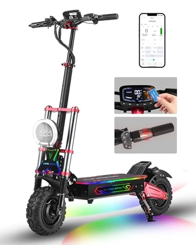 6000W High-Speed Electric Scooter with 75 Miles Range — Electric Scooter, Ornped