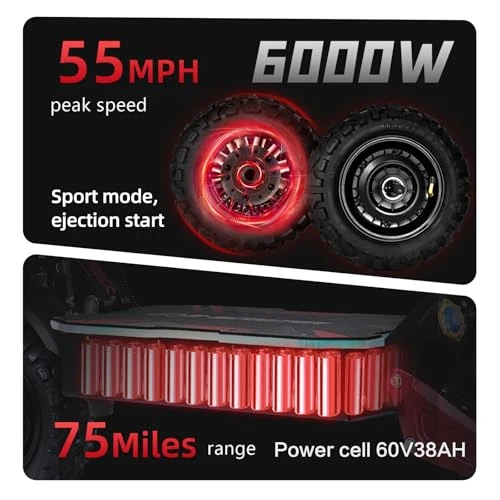 6000W High-Speed Electric Scooter with 75 Miles Range — Electric Scooter, Ornped