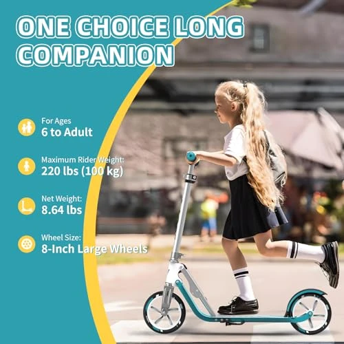 Scooter for Kids and Adults — Electric Scooter, LEEYV
