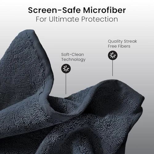 Screen Cleaner Spray Kit for Smart TV, LCD, LED, OLED - Streak-Free Cleaning, EVEO