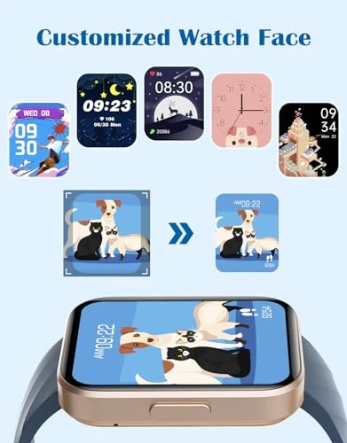 Smart Watch with Fitness Tracker and Call Function — Fitness Tracker, RUIMEN