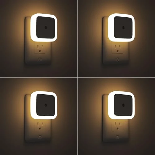 Dusk to Dawn Sensor LED Night Light 4-Pack, Sujeet