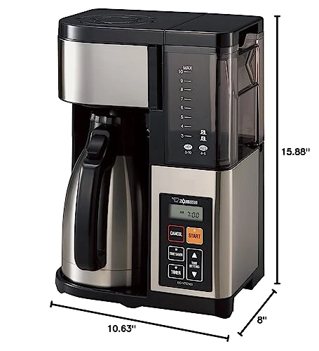 10-Cup Coffee Maker with Thermal Carafe, Zojirushi