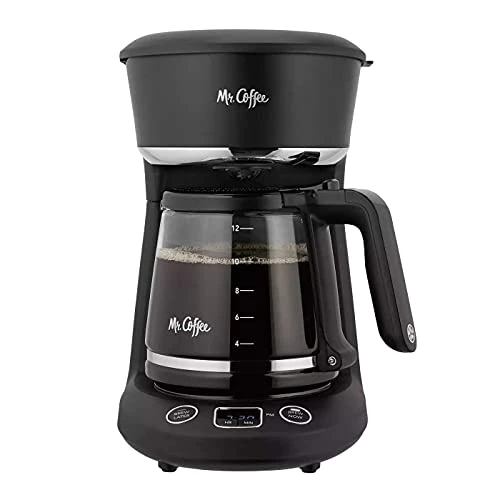 12-Cup Programmable Coffeemaker with Brew Now or Later Feature — Coffee Maker, Mr. Coffee