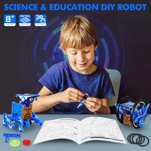 13-in-1 Education Solar Power Robots Toy — STEM Toys, Bottleboom