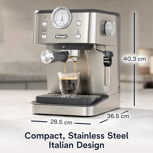 Linea Classic Espresso Machine with Thermoblock Technology — Coffee Maker, De'Longhi