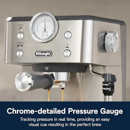 Linea Classic Espresso Machine with Thermoblock Technology — Coffee Maker, De'Longhi