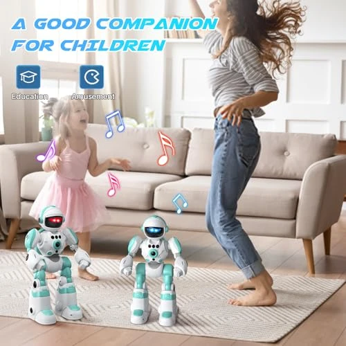 Programmable Remote Control Robot for Kids with Voice Changer and Dance Moves — Coding Robot