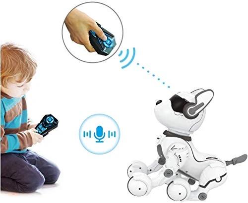 Rechargeable Robot Dog - Interactive Smart Robo Dog for Kids — Robot Pet, Top Race