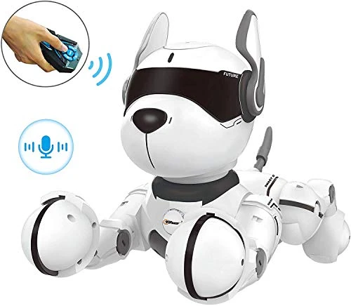 Rechargeable Robot Dog - Interactive Smart Robo Dog for Kids — Robot Pet, Top Race