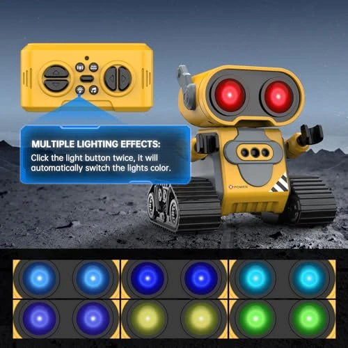 Remote Control Robot Toy with Gesture Sensing and Auto-Demo — Robot Pet, Hamourd