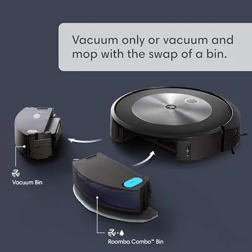 Self-Emptying Robot Vacuum and Mop — Robot Vacuum, iRobot