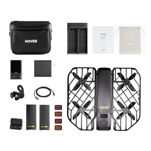 Foldable Action Flying Camera with 8K Video — Drone, HOVERAir