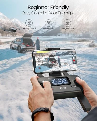 GPS Drones with Camera for Adults 4K, 2-Axis Gimbal, Smart Return Home — Drone, Holy Stone