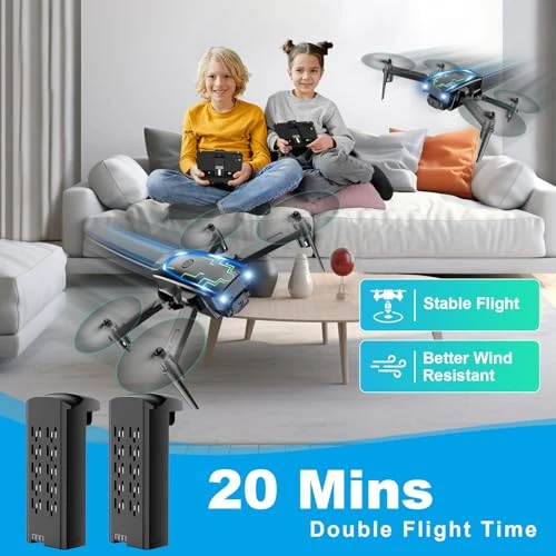 Mini Drone with Camera, 1080P HD Foldable Drone with Gravity Control — Drone