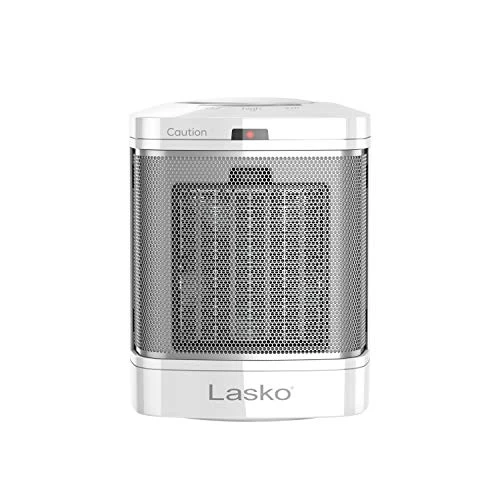 Portable Ceramic Space Heater for Bathroom and Indoor Home Use, Lasko