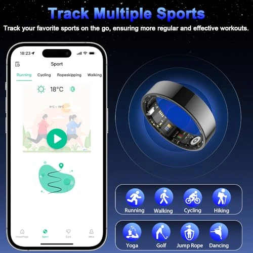 Smart Ring Health Tracker — Smart Ring, Evelame