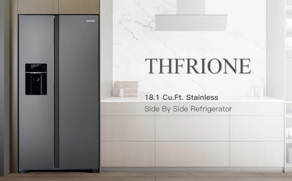 18.1 Cu. Ft Refrigerator with Ice & Water Dispenser, THFRIONE