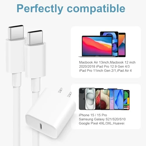 Fast Charging USB C Charger Block with 6FT Cord, Shenzhen Century Star Technology Co., Ltd.