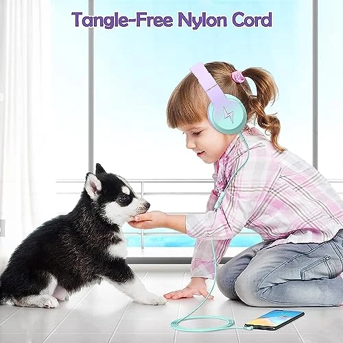 Kids Headphones with Microphone, Candy Bila