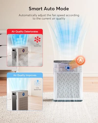 Upgraded Air Purifier for Home — Air Purifier