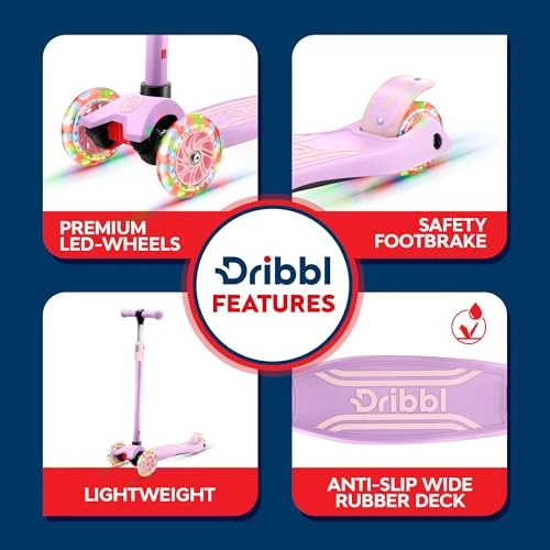 3-Wheel Kids Scooter, Dribbl