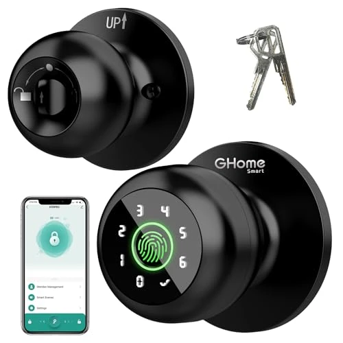 Smart Fingerprint Door Lock — Smart Lock, GHome Smart