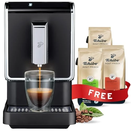 Automatic Espresso & Coffee Machine with Built-in Grinder — Coffee Maker, Tchibo