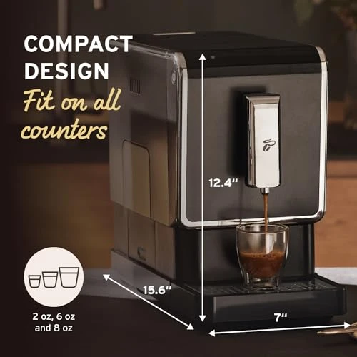 Automatic Espresso & Coffee Machine with Built-in Grinder — Coffee Maker, Tchibo