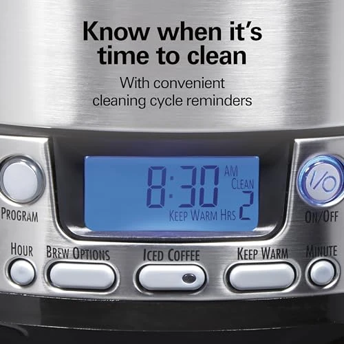 Coffee Maker with 12 Cup Capacity & Internal Storage Coffee Pot — Coffee Maker, Hamilton Beach