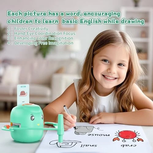 Interactive Educational Drawing Robot for Kids — Coding Robot, CYJBE