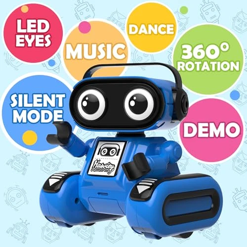 Rechargeable Remote-Controlled Robot, Hasviey