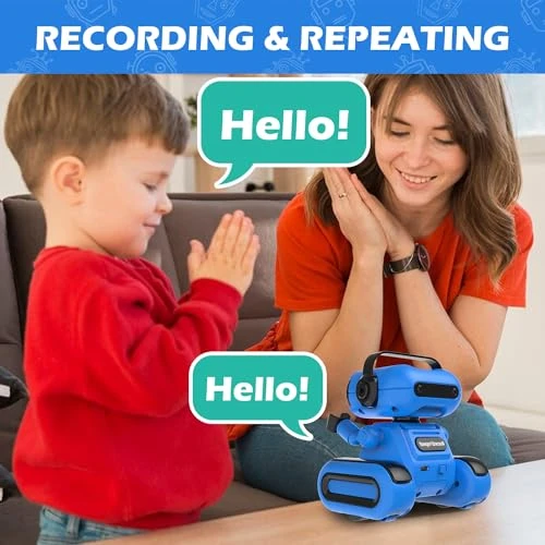 Rechargeable Remote-Controlled Robot, Hasviey