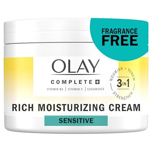 Rich Moisturizing Cream Fragrance-Free, Olay