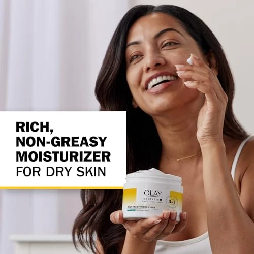Rich Moisturizing Cream Fragrance-Free, Olay