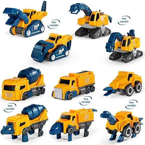 Toddler Robot Construction Vehicles Set — STEM Toys, MIEBELY