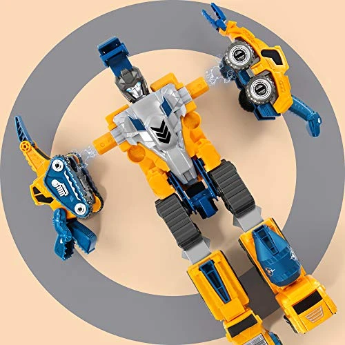 Toddler Robot Construction Vehicles Set — STEM Toys, MIEBELY