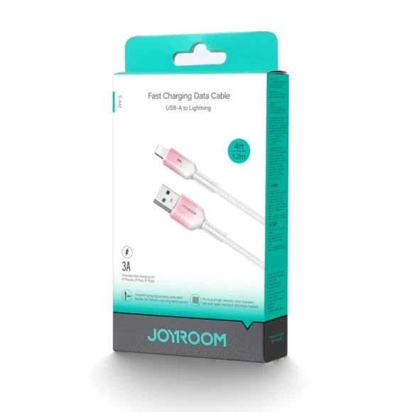 Crystal Clear Series Fast Charging Data Cable, JOYROOM