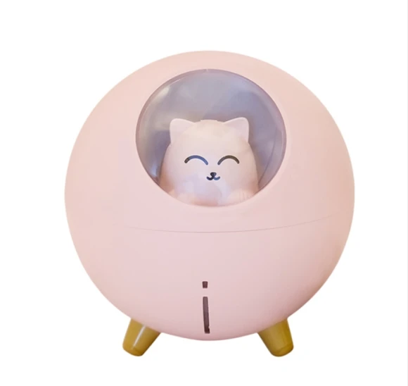 USB Humidifier Mini Planet Cat Desktop Purifier — Humidifier