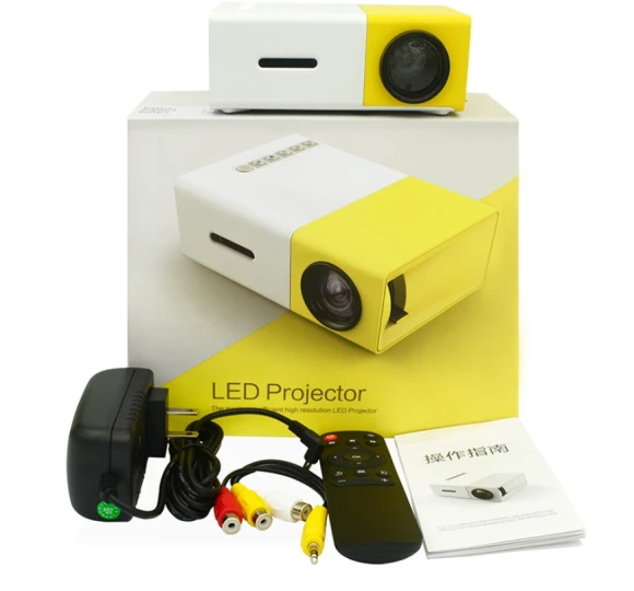 Portable Mini Home Theater LED Projector — Smart Projector