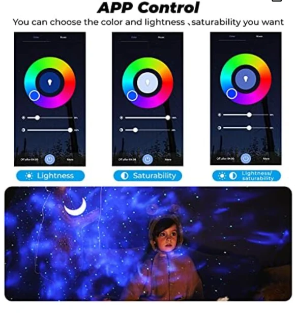 Smart Star Projector Night Light — Smart Projector, Tuya