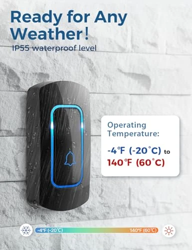 Wireless Doorbell Kit — Video Doorbell, AVANTEK