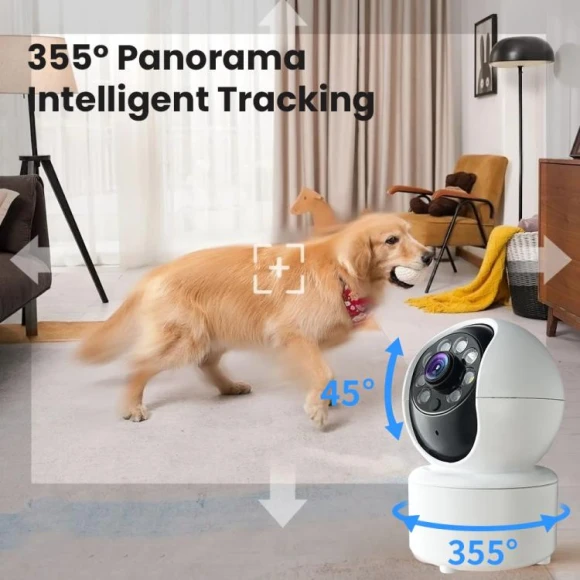 Mini 360 PTZ WiFi Surveillance Camera — Security Camera