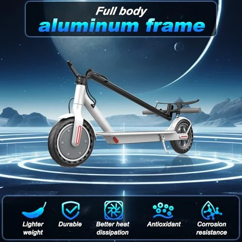 Aluminum Alloy Frame E Scooter — Electric Scooter, Qlaway