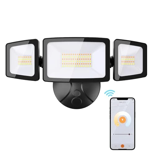 Smart LED Flood Lights Outdoor — Smart Light Bulb, Onforu