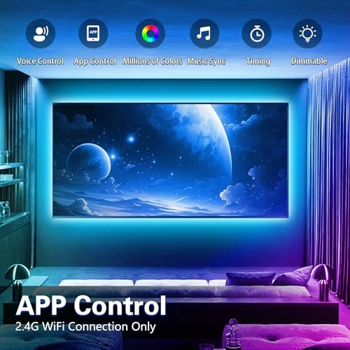 Smart LED Strip Lights — LED Strip Lights, KEXU